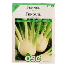 Load image into Gallery viewer, Fennel - Florence Seeds, OSC
