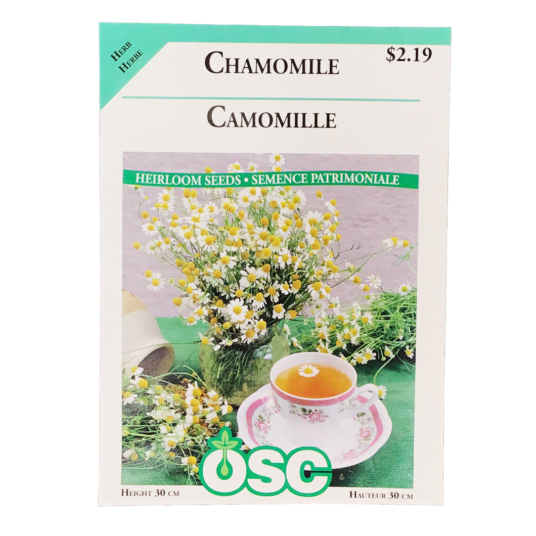 Chamomile Seeds, OSC