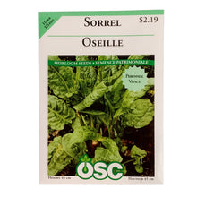 Load image into Gallery viewer, Sorrel Seeds, OSC

