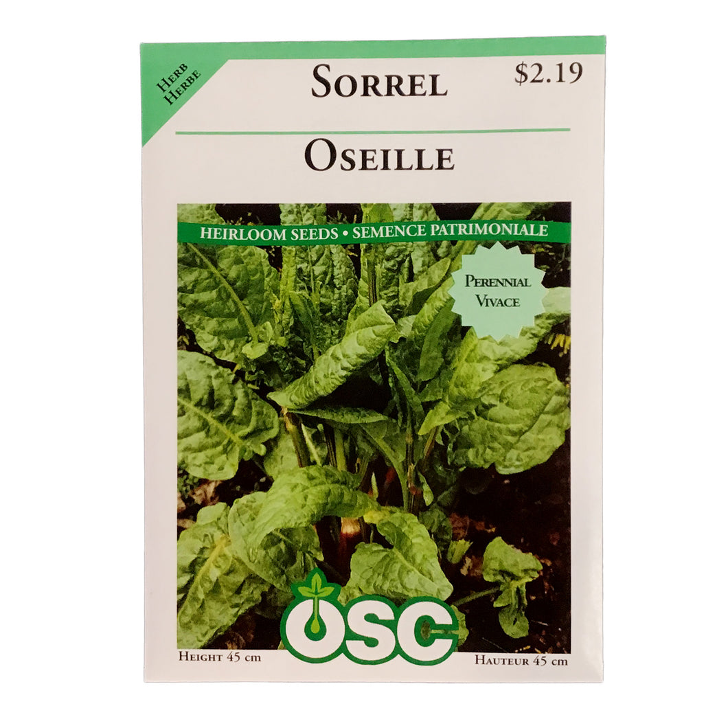 Sorrel Seeds, OSC