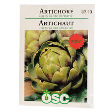 Load image into Gallery viewer, Artichoke - Green Globe Improved Seeds, OSC
