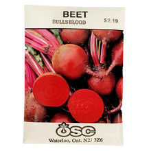 Load image into Gallery viewer, Beetroot - Bull&#39;s Blood Seeds, OSC
