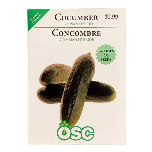Cucumber - Olympian Hybrid Seeds, OSC