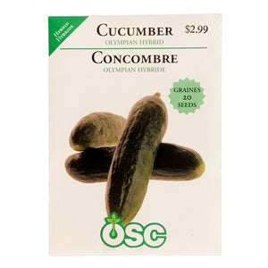 Cucumber - Olympian Hybrid Seeds, OSC
