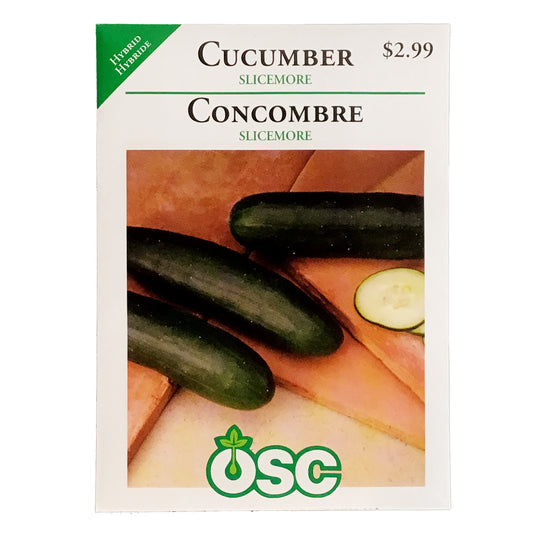 Cucumber - Slicemore Hybrid Seeds, OSC