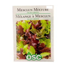 Load image into Gallery viewer, Greens - Mesclun Mixture Salad Seeds, OSC
