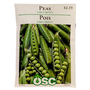 Pea - Early Frosty Seeds, OSC