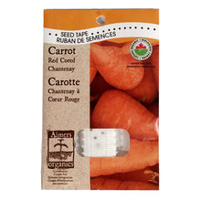 Load image into Gallery viewer, Carrot - Chantenay Red Seed Tape, Aimers Organic

