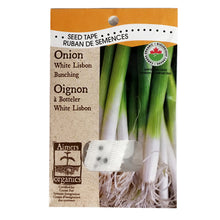 Load image into Gallery viewer, Onion - White Lisbon Seed Tape, Aimers Organic
