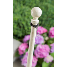 Load image into Gallery viewer, Metal Extendable House Flag Pole, Brushed Ivory
