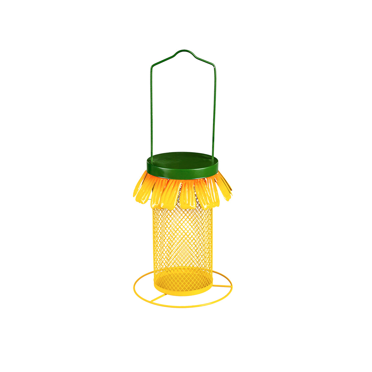 Sunflower Mesh Metal Tube Bird Feeder