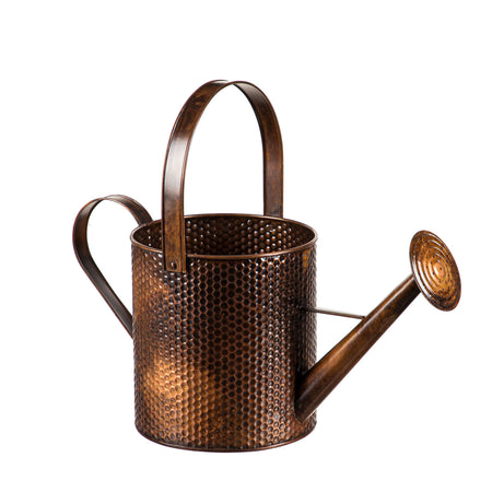 Watering Can with Artisan Burnt Copper Finish