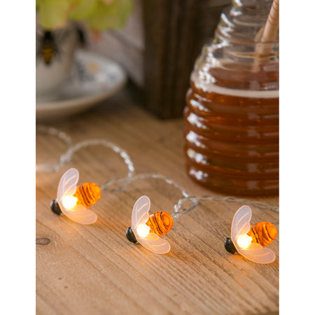 Bumble Bee LED String Lights, 5 ft, 10 Lights