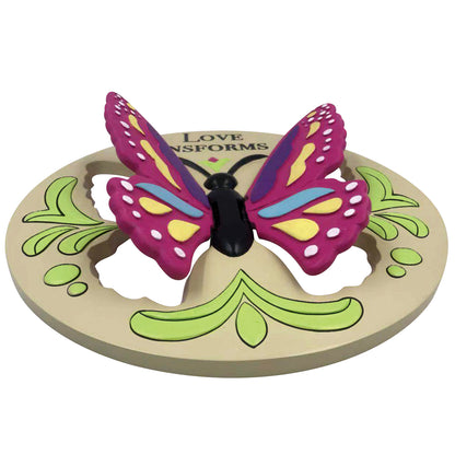 Garden Stone, Love Transforms Us, Butterfly