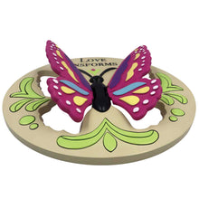 Load image into Gallery viewer, Garden Stone, Love Transforms Us, Butterfly

