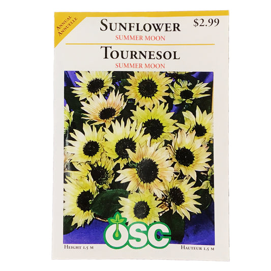 Sunflower - Summer Moon Seeds, OSC