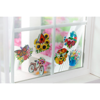 Floral Garden Screen Door Savers, 6 Styles