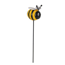 Load image into Gallery viewer, Polyresin Round Bug Plant Pick, 13.75in
