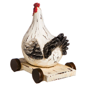 Polyresin Farm Animal Tabletop Decor, 6.75in