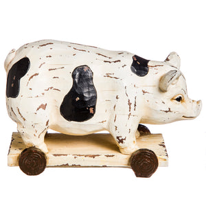 Polyresin Farm Animal Tabletop Decor, 6.75in