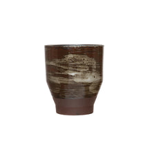 Load image into Gallery viewer, Pot, 4in, Stoneware, Distressed Reactive Glaze
