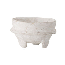 Load image into Gallery viewer, Pot, 6in, Paper Mache Footed Bowl
