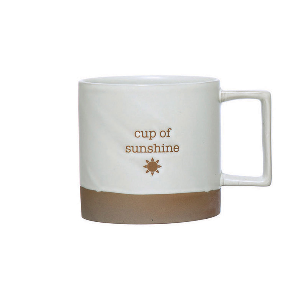Plant Themed Stoneware Mug in Drawstring Bag, 12oz