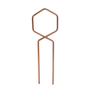 Gold/Copper Finish Iron Mini Trellis, 10-14in