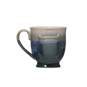 Stoneware Mug with Tea Bag Holder, 16oz