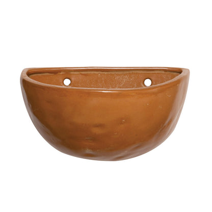 Planter, 8in, Stoneware Wall Pocket, 3 Colours