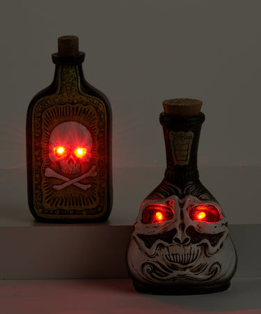 LED Poison Bottle Decor, 2 Styles