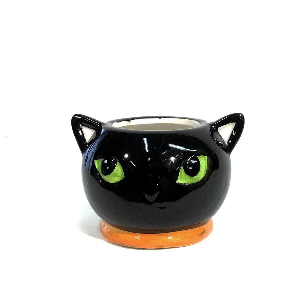 Pot, 2.5in, Ceramic, Halloween Figure, 4 Styles