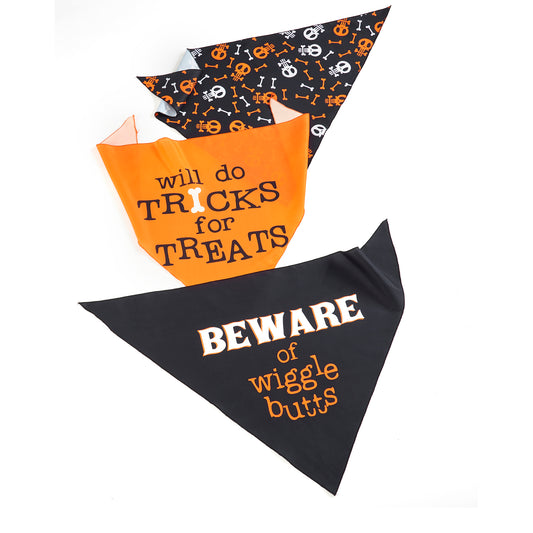 Halloween Print Dog Bandana