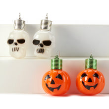 Load image into Gallery viewer, LED Halloween Icon Earrings, 2 Styles
