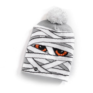 LED Halloween Head Toque with Pom Pom, 3 Styles