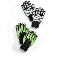 Glow in the Dark Halloween Hands Gloves, 2 Styles