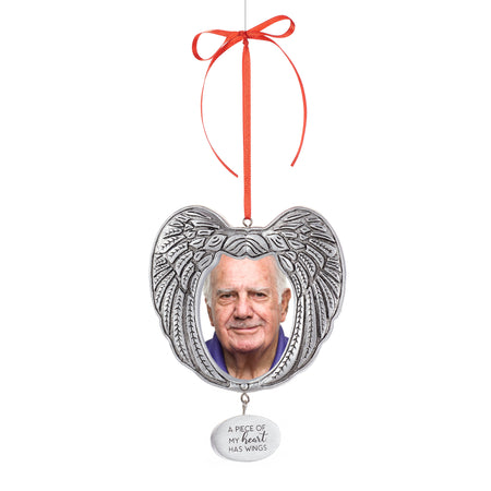 Angel Wing Photo Frame Ornament, 2 Styles