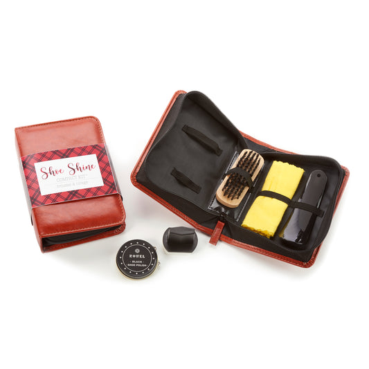 Shoe Shine Compact Kit, 5 Piece