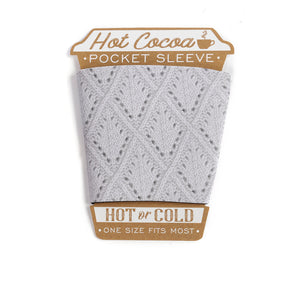 Neoprene Hot Cocoa Cup Sleeve, 2 Styles