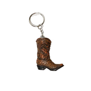 Cowboy Boot Keychain, 2.5in, 12 Styles