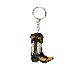 Cowboy Boot Keychain, 2.5in, 12 Styles