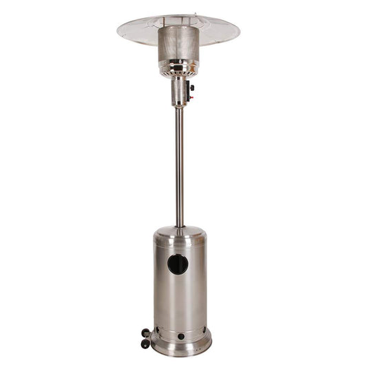 Stainless Steel Patio Heater, 88in, 42,000 BTU