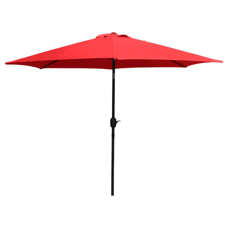 Umbrella, 7.6ft, Crank, Red