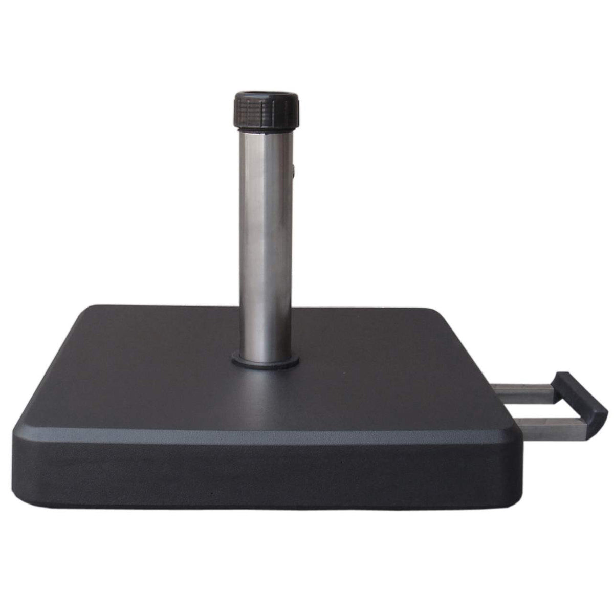 Umbrella Stand, Cement, Square with Handle, 38kg