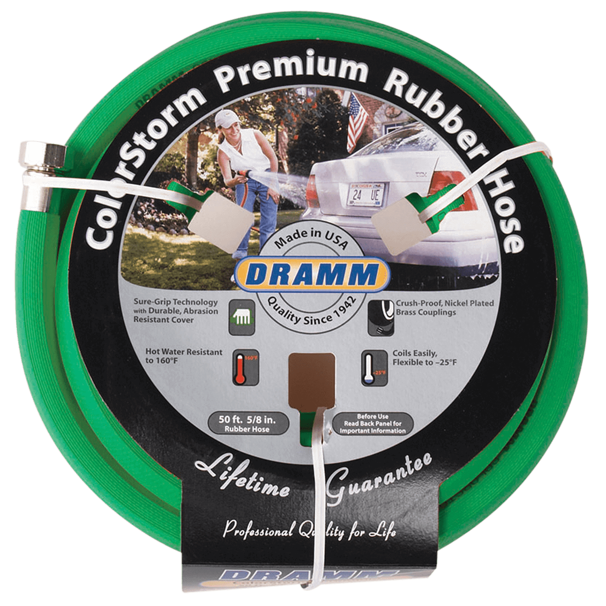 Dramm ColorStorm Hose, 5/8in, 50ft
