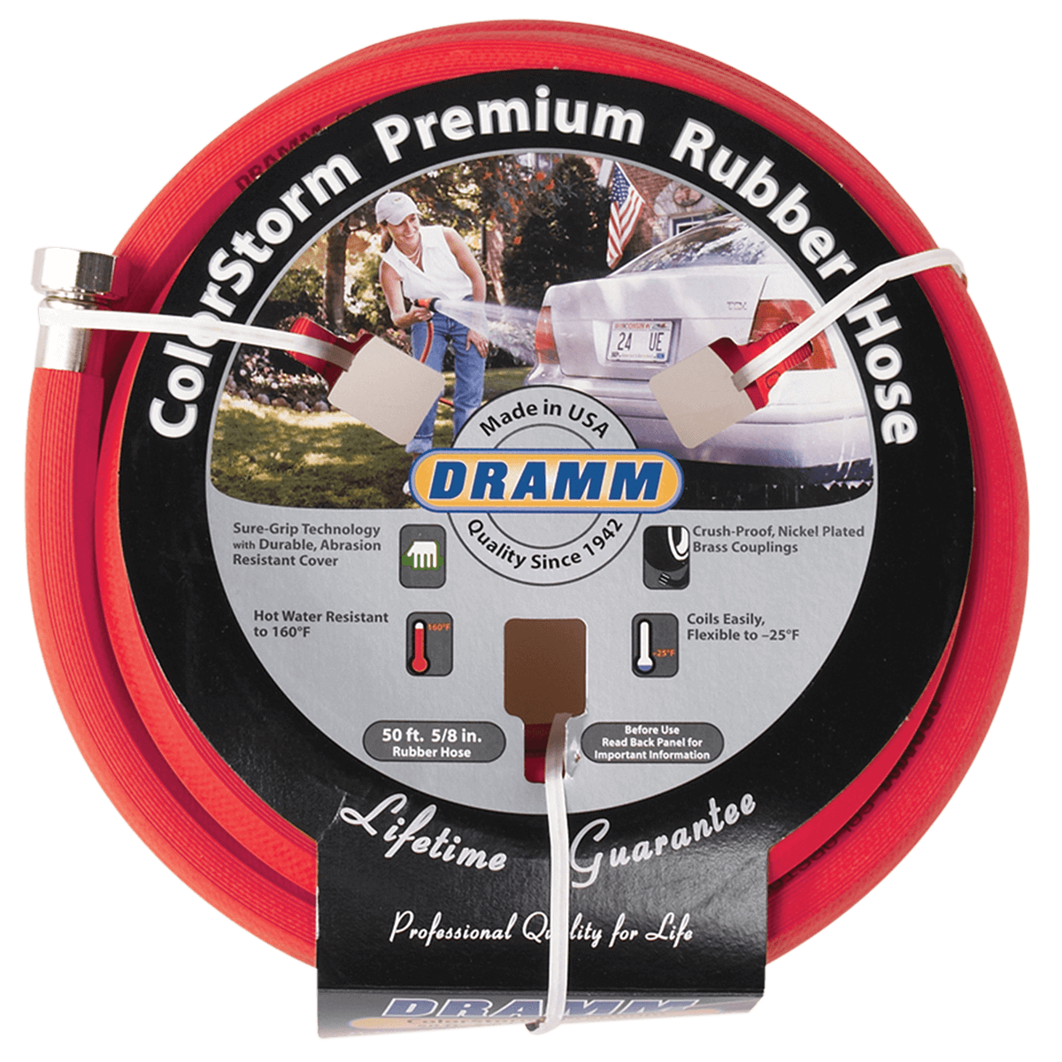 Dramm ColorStorm Hose, 5/8in, 50ft