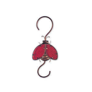 Metal & Glass Critter Garden Hook, 12in