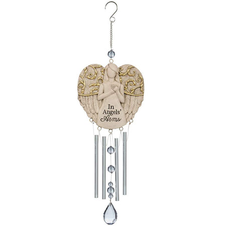 Comfort Wind Chime, In Angels' Arms, 14in