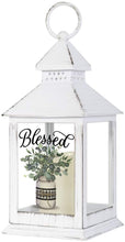 Load image into Gallery viewer, Farmhouse Lantern with LED Candle, 11in, 4 Asst
