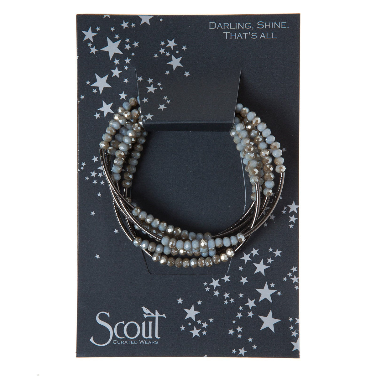 Scout Wrap Bracelet, Night/Black